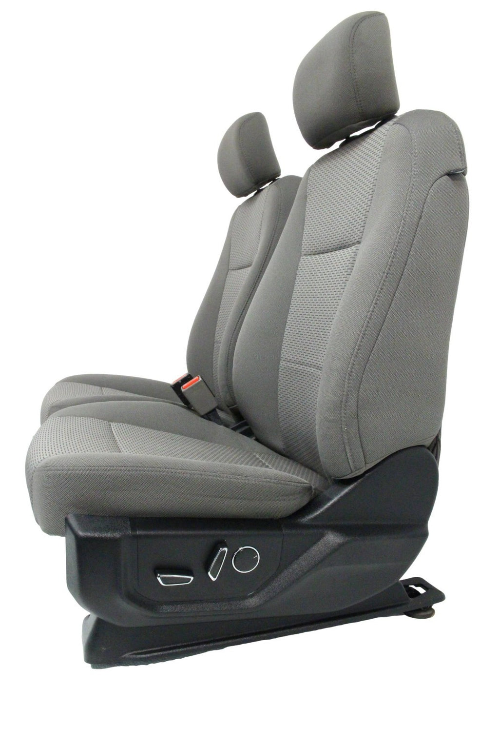 2015 - 2022 Ford F150 Super Duty Front Seats, XLT Power Earth Gray Cloth Heated