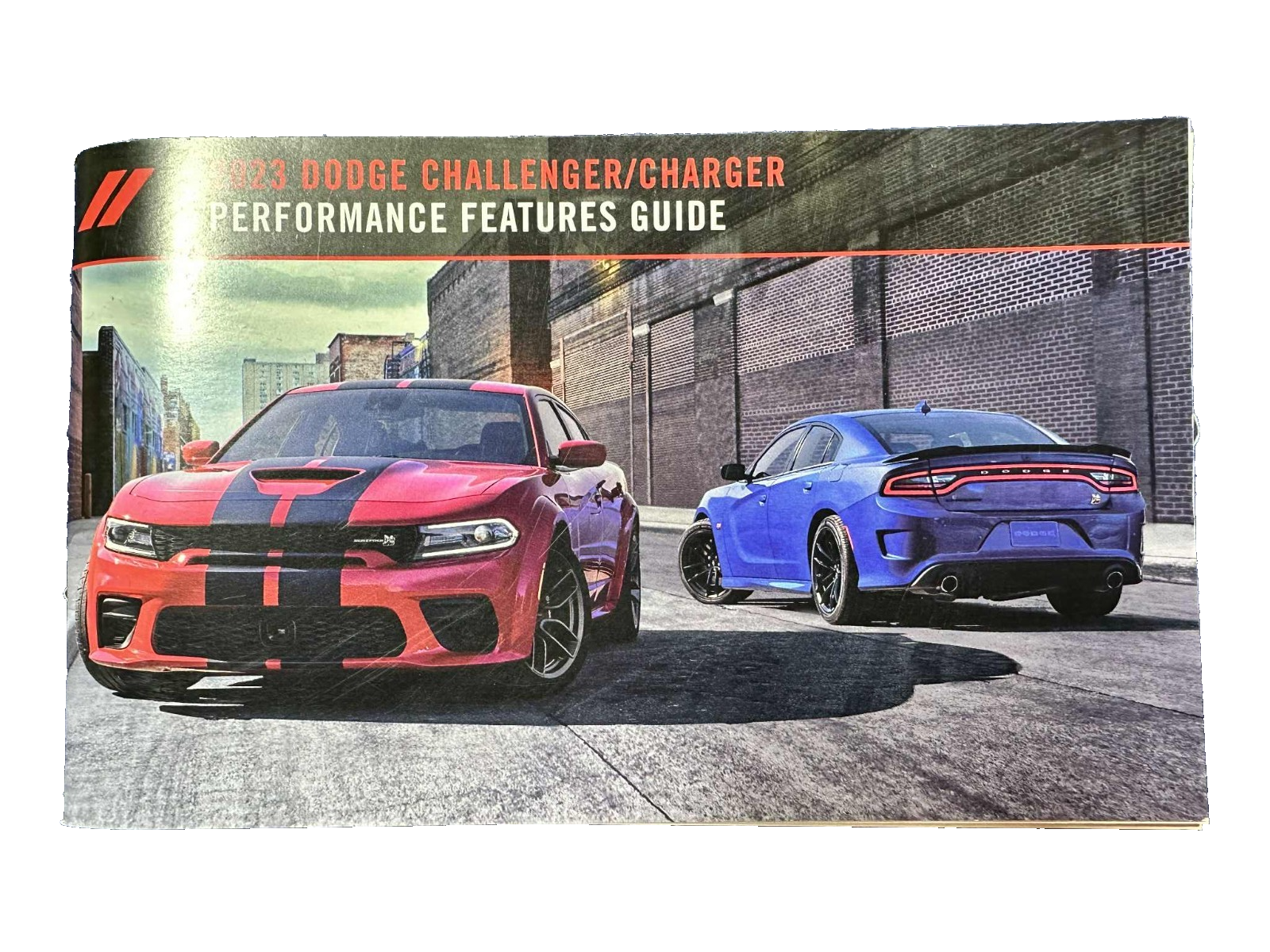 2023 Dodge Charger Complete Owners Manual With Red Case OEM p68602247ab