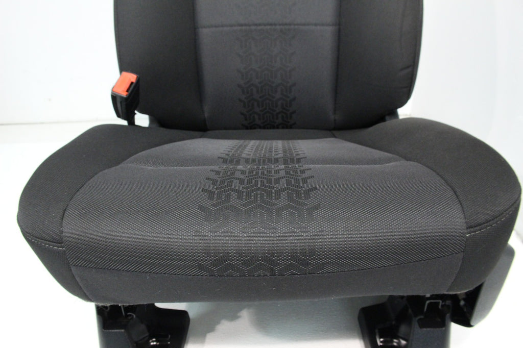2015 - 2022 Ford F150 & Super Duty Front Seats, XLT Black Cloth Power Heat