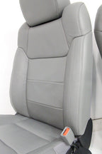 2014 - 2021 Toyota Tundra Seats Set Crewmax, OEM Gray Leather Heated Limited