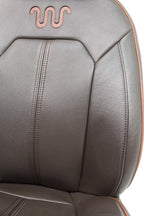 2015-2022 Ford F150 Super Duty Seats Set, King Ranch Java Brown Leather Crew Cab