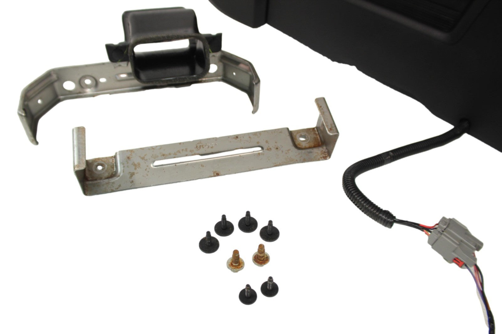 2013 - 2018 Dodge Ram Center Console Custom w/ Bezel, Install Brackets & Bolts