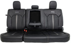 2015 - 2022 Ford Super Duty Platinum Rear Seats, Crew Cab Black Leather Heat OEM
