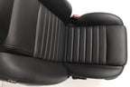 Ford Mustang Seats Front GT Black Leather Powered Seat Set 2005 2006 2007 2008