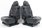 1999 - 2002 GMC Sierra Chevy Silverado Seats, Graphite Off-Black Leather, Power