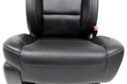 2014 - 2019 GM Sierra Silverado LTZ Front Seats, Black Leather, Powered Heated