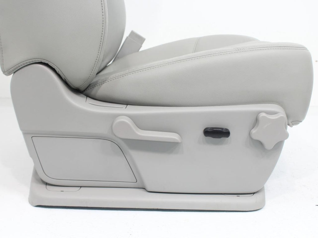2007 - 2014 Sierra Silverado Front Seats, LT2 Gray Leather, Heated & Powered