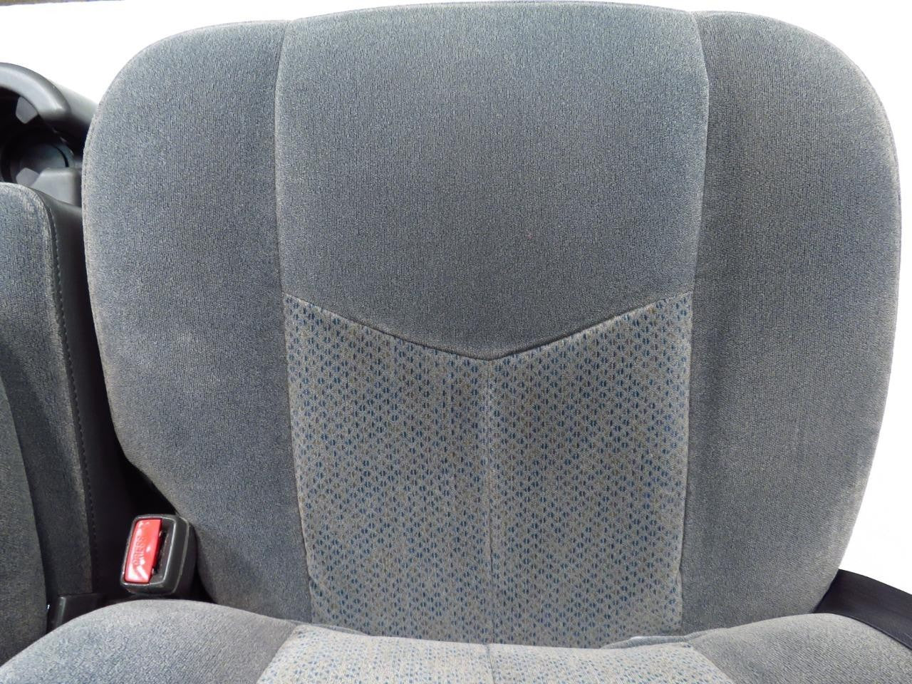 1999 - 2006 Chevy Silverado Seats, Split Front Bench Seat, Dark Gray Cloth OEM