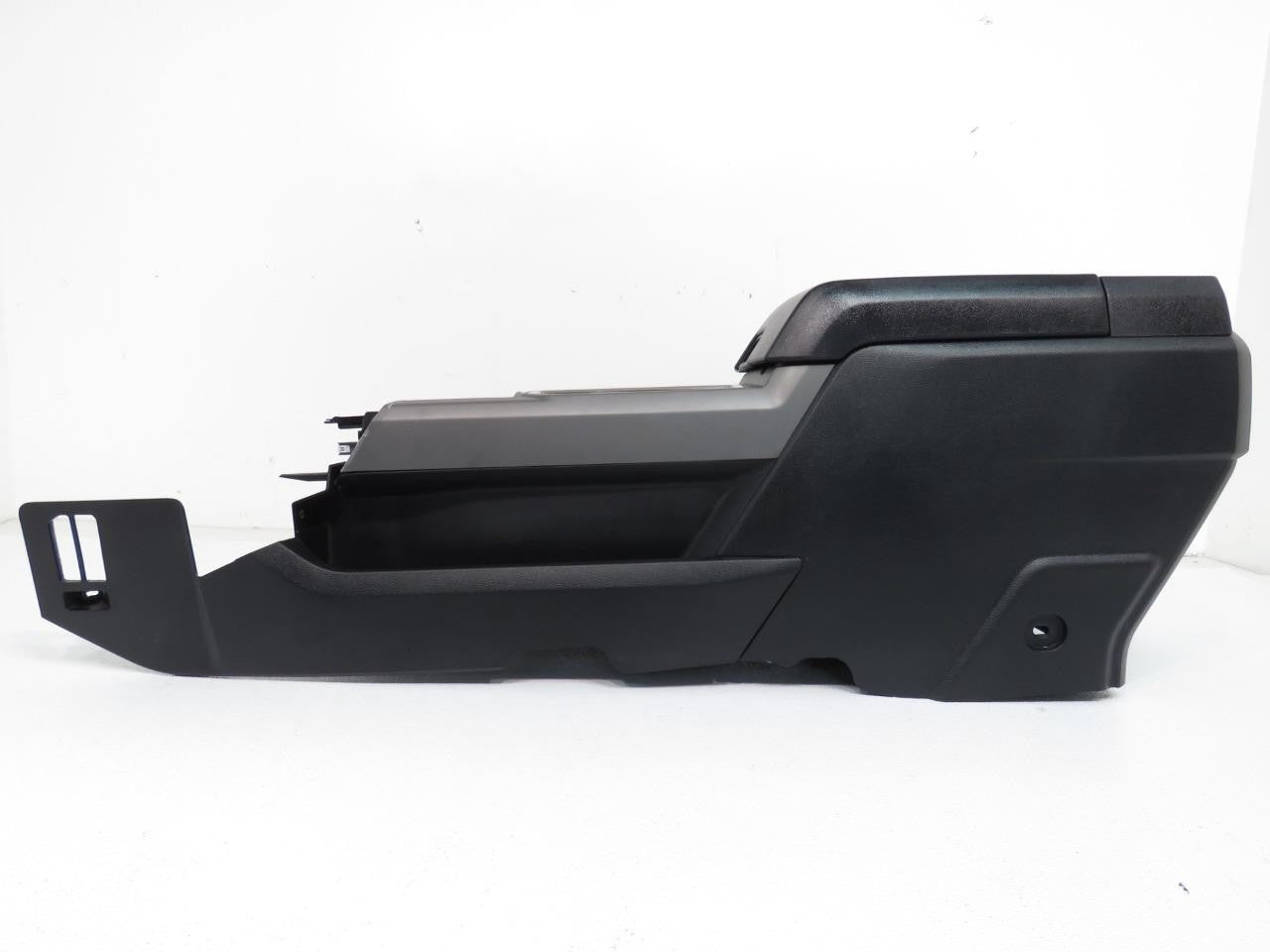 15-22 Ford Truck Center Console & Install Kit w/o Shifter - Black Vinyl XLT
