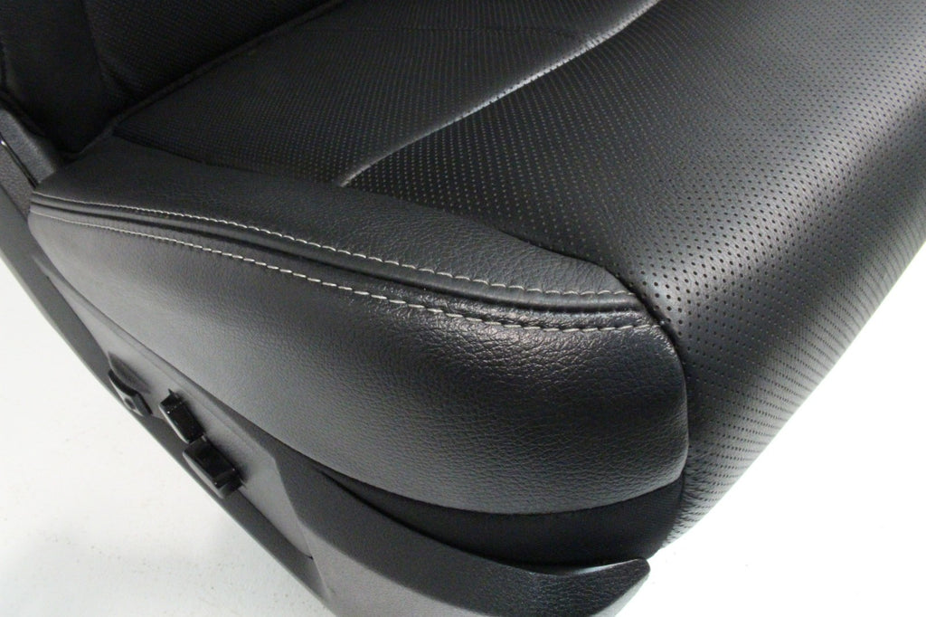 2002 - 2018 Ram Front Seats, Laramie Black Leather Heated Cooled w/ Memory
