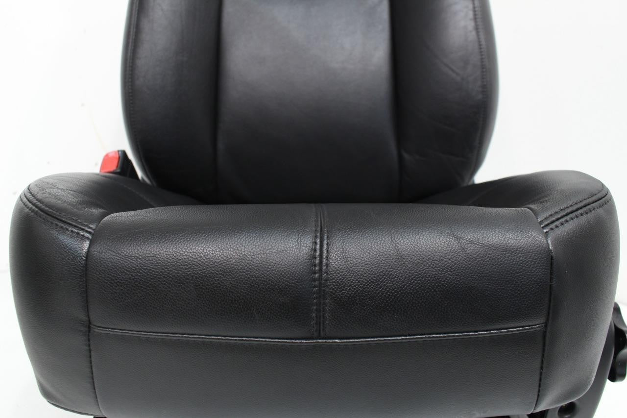 2007-2014 GM Silverado Tahoe Front Seats, LT Black Leather Lumbar w Driver Power