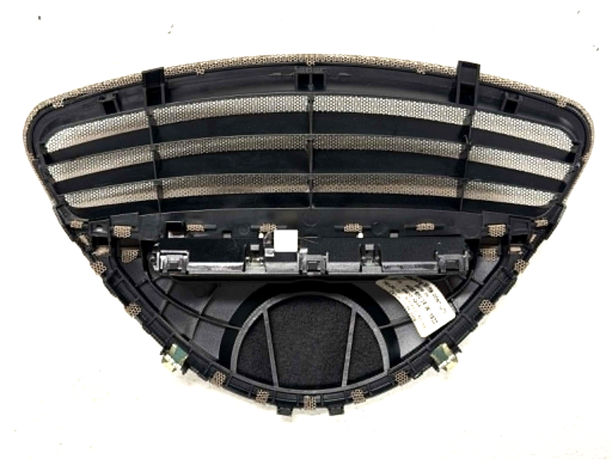 07-12 Mercedes SL550 SL55 SL63 Center Dash Parktronic Display Clock Module Tan