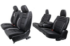 2019 - 2025 Ram 1500 Seats, Crew Cab Set, RHO Black Leather, Heated Cool Massage