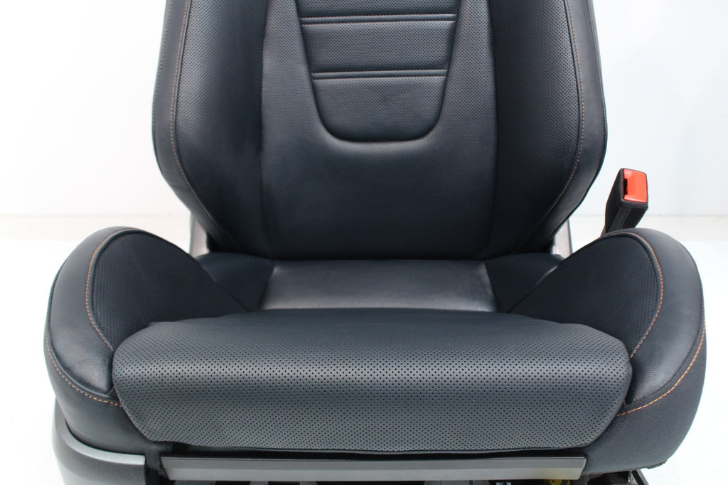 2020 2024 Porsche 911 992 Sport Seats 18-Way Graphite Blue Leather Cognac Stitch