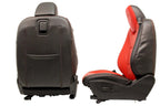 2010 - 2015 Chevrolet Camaro SS Front Seats, Inferno Orange Leather Heated 2SS