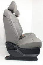 2015 - 2022 Ford F150 & Super Duty Front Seat Pair, All Cabs XL Earth Gray Vinyl