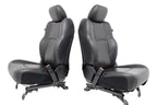 2009 - 2018 Dodge Ram Laramie Black Leather Heated & Cooled Front Seats