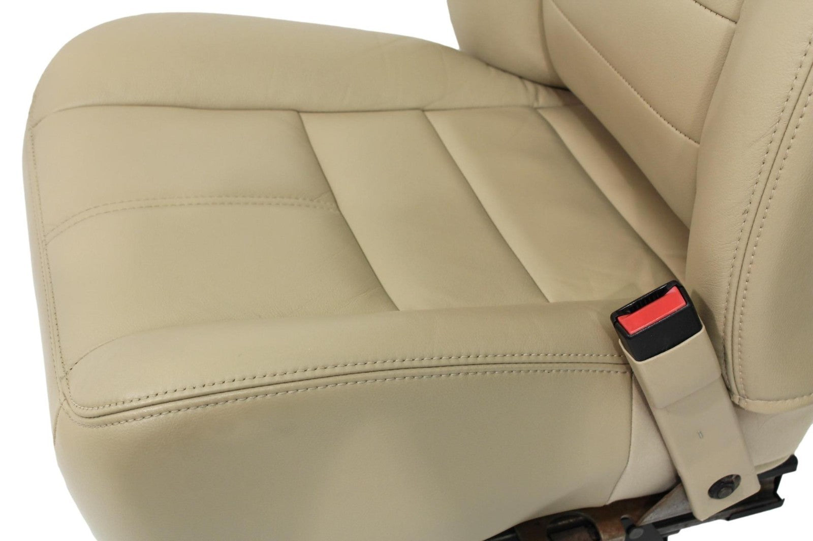 2008 - 2010 Ford Super Duty Front Seats, Lariat Tan Leather Heated Powered OEM