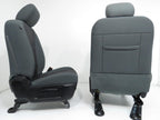 2009 - 2018 Dodge Ram Front Bucket Seats, Diesel Gray Cloth, OEM Powered 10-Way