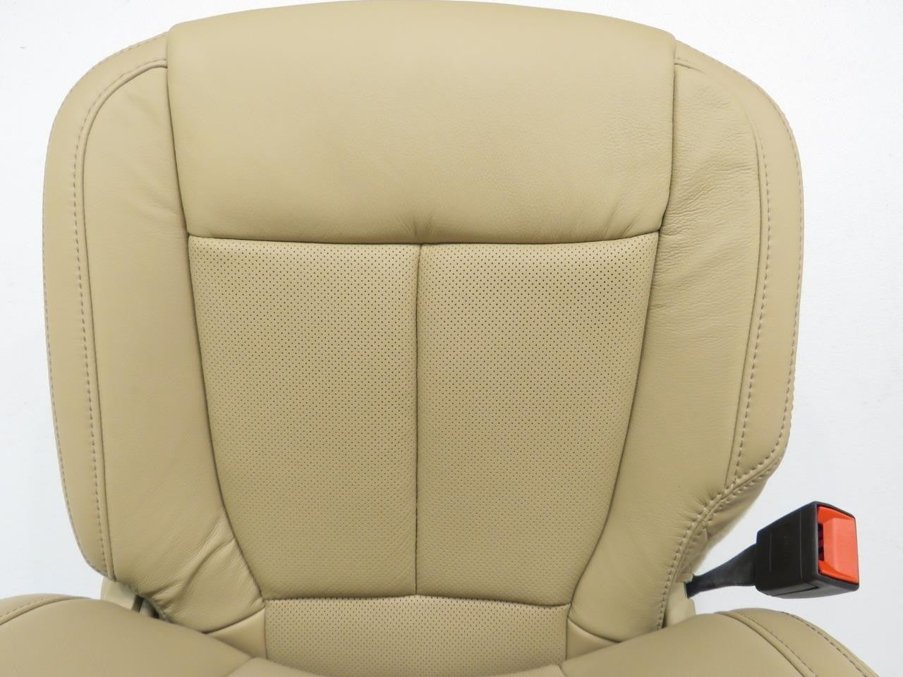 2015 - 2022 Ford F150 Super Duty Lariat Front Seats, Tan Leather Heat & Cool