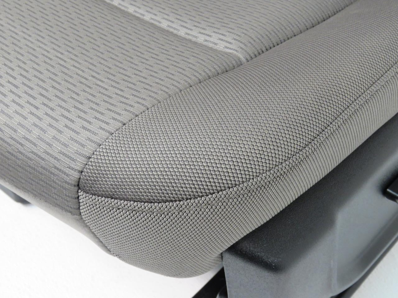 2015 - 2022 Ford F-150 Super Duty Front Seats, XLT Gray Cloth w/ Power Driver
