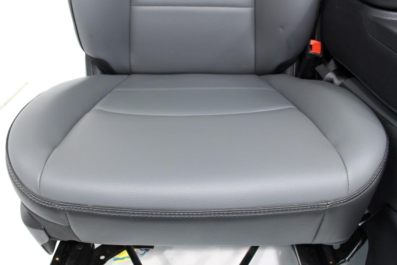 2019 - 2024 Ram HD Front Bench Seat, Diesel Gray Vinyl Manual w Center Jump Seat