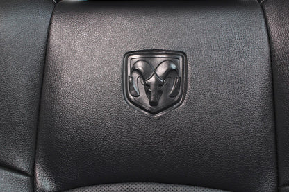 09-18 Dodge Ram 1500 2500 Quad Cab Seats Heated Ventilated Leather Set Black