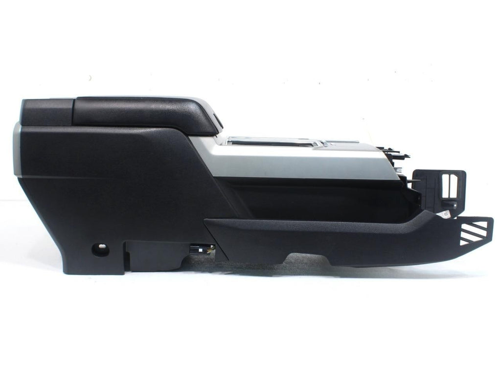 15-22 Ford Truck Center Console & Install Kit w/o Shifter - Black Leather Lariat