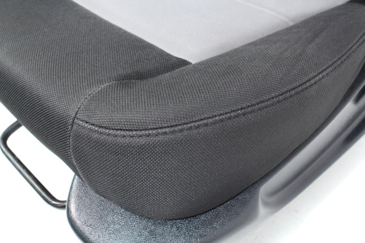 Ford Ranger Extended Cab Front BUCKET Black Grey Cloth Seats 1998 - 2011