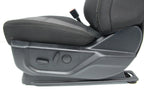 2015 - 2022 Ford F150 & Super Duty Front Seats, XLT Black Cloth Power Heat