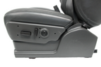 99-07 Sierra Silverado Front Seats, Dark Pewter Leather, Power 2-Way Lumbar