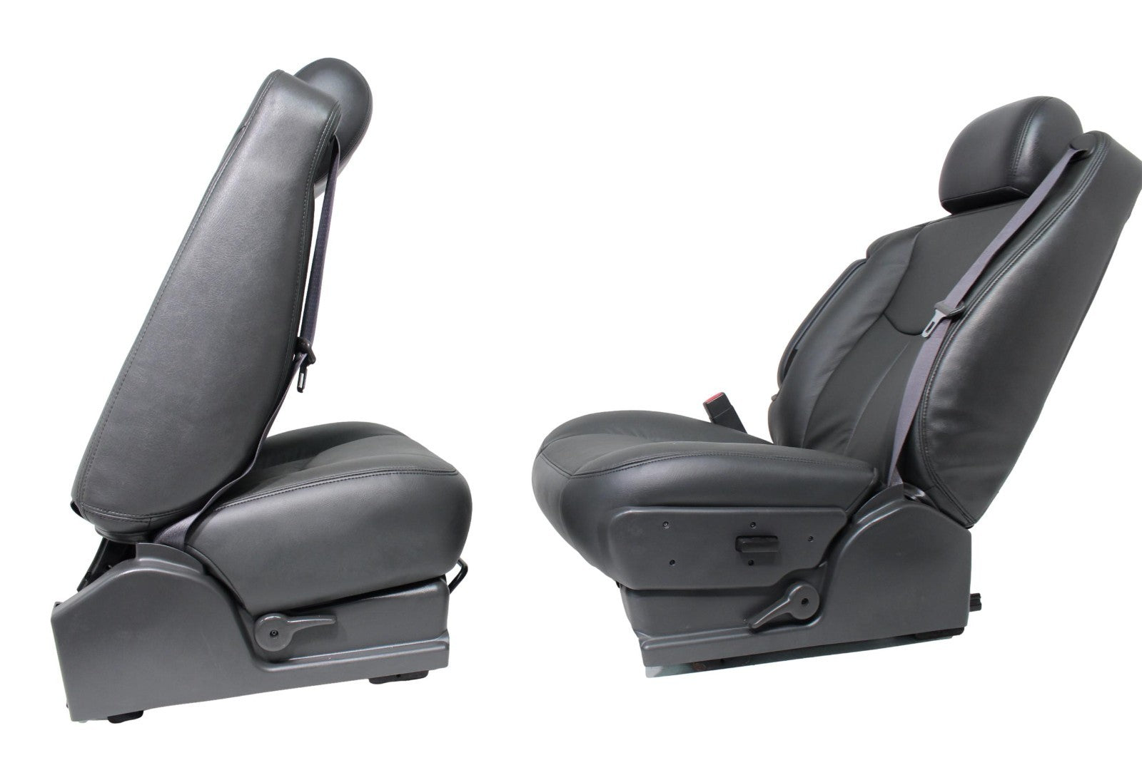 03 - 06 Silverado Sierra Tahoe Yukon Power Leather Seats Dark Pewter OEM