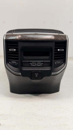 2019 - 2026 DT Ram 1500 Center Console, Black Leather, Light Bronze Trim