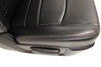 2002 - 2018 Dodge Ram Seats Set, Crew Cab Roadwire Black Leather w/ Power Driver