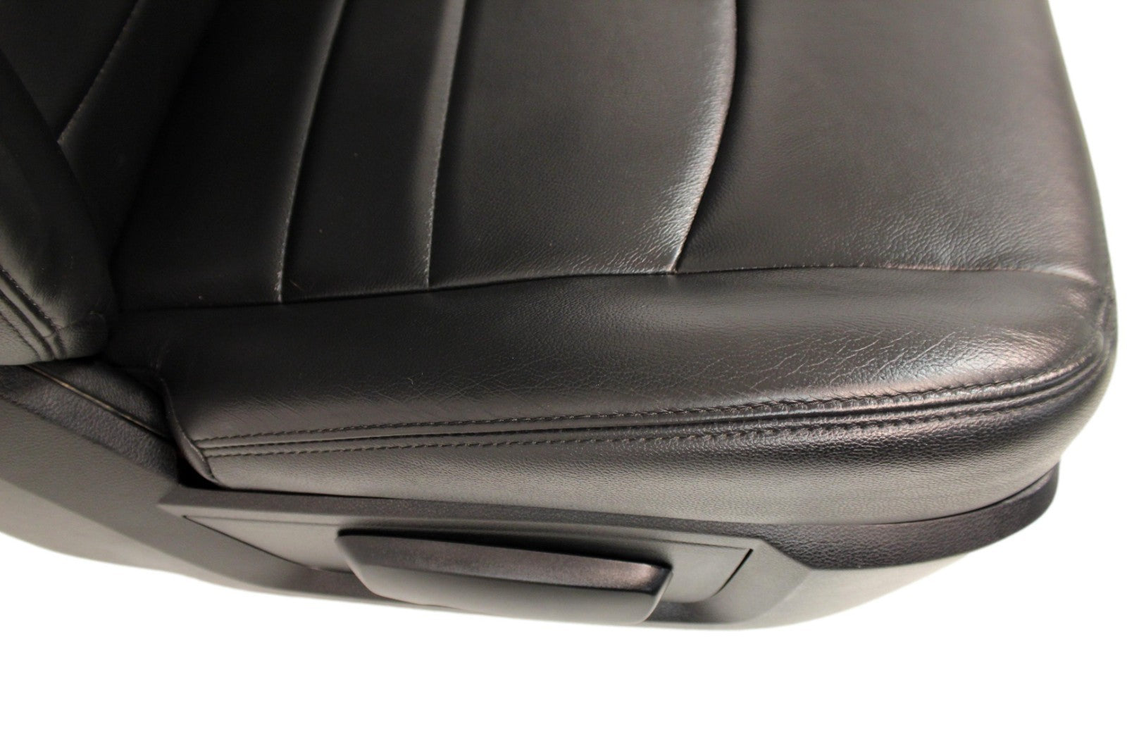 2002 - 2018 Dodge Ram Seats Set, Crew Cab Roadwire Black Leather w/ Power Driver