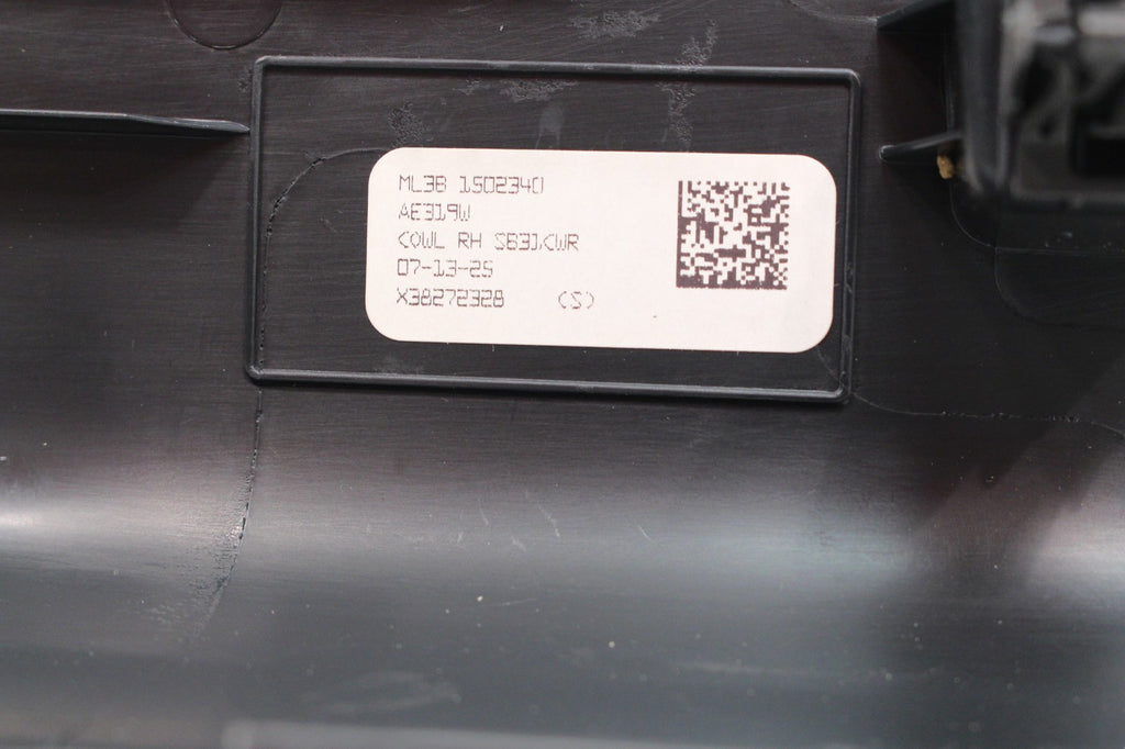2021-2026 Ford F150 Front Door Sill Kick Panel Scuff Plate Trim Pair Black LH RH