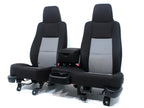 1998 - 2010 Ford Ranger Seats, 60-40 Split Bench, Black Gray Cloth, Extended Cab