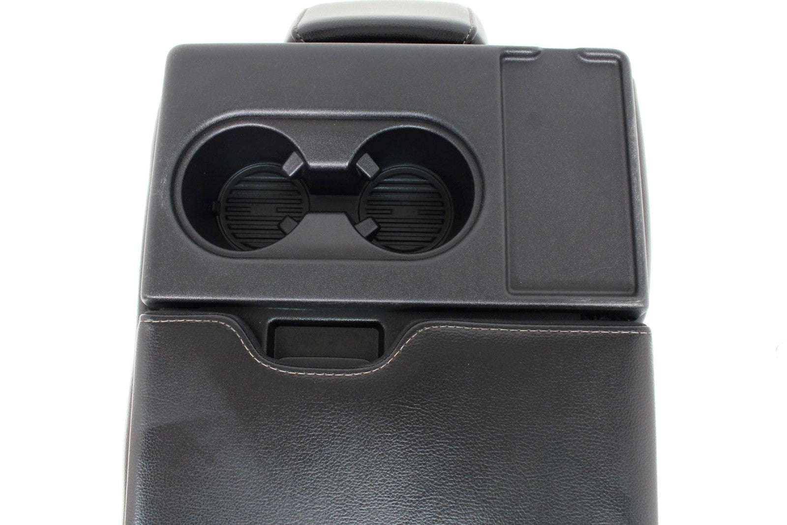 2015 - 2024 Ford F150 F250 Super Duty Jump Seat Center Console Black Leather Kit