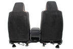 1998 - 2010 Ford Ranger Seats, 60-40 Split Bench, Black Gray Cloth, Regular Cab