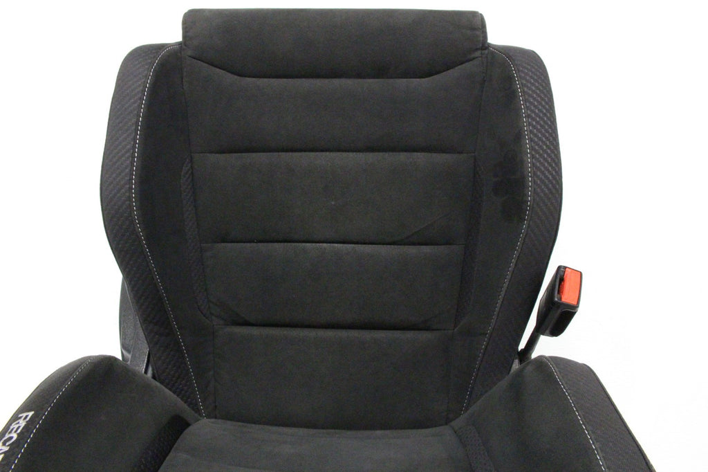2015 - 2025 Mustang Shelby Recaro Front Seats Suede Power Tracks S550 S650 GT350
