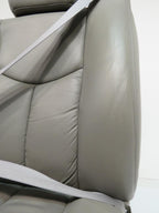 1999-2007 Sierra Silverado Seats, Pewter Gray Leather Power Driver w/o Armrests