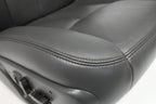 99-07 Sierra Silverado Front Seats, Dark Pewter Leather, Power 2-Way Lumbar