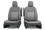 2015 - 2026 Ford Transit Seats, Dark Gray Cloth, Manual w/ Dual Armrests Lumbar