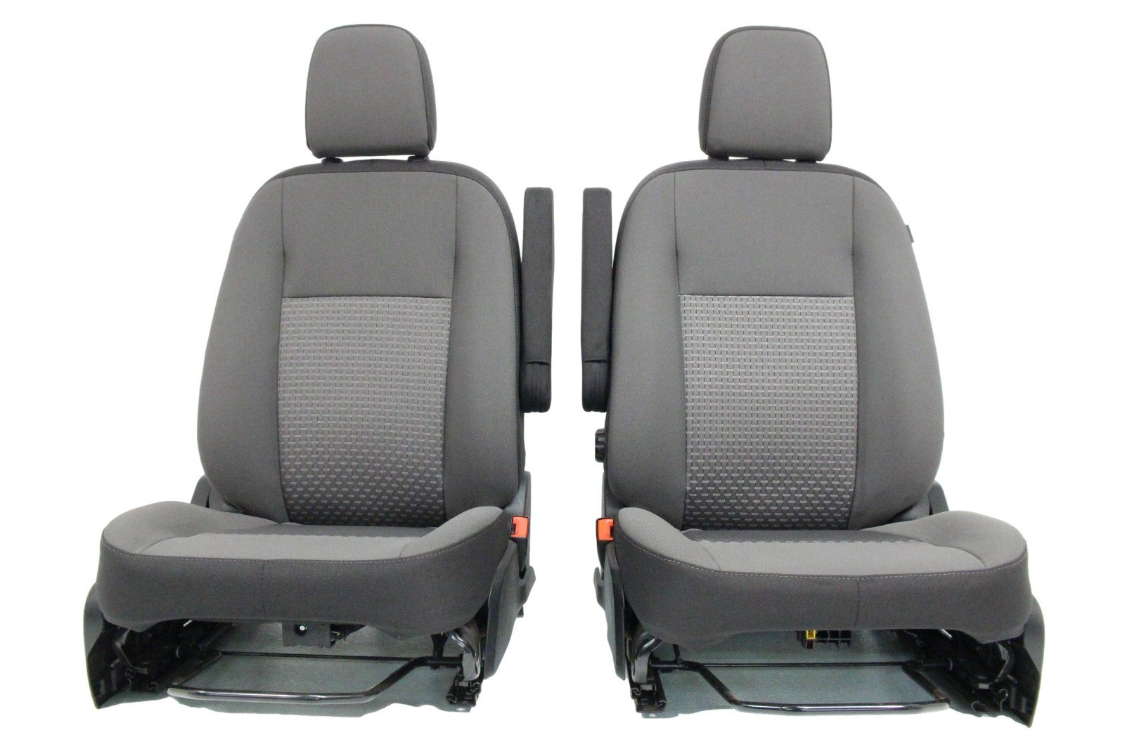 2015 - 2026 Ford Transit Seats, Dark Gray Cloth, Manual w/ Dual Armrests Lumbar