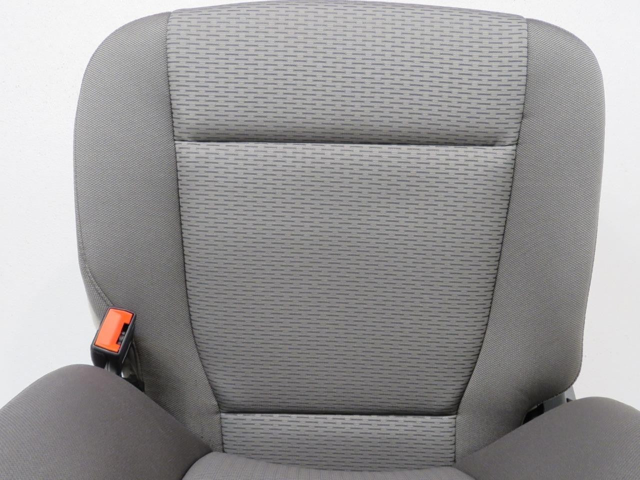 2015 - 2022 Ford F-150 Super Duty Front Seats, XLT Gray Cloth w/ Power Driver