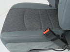 2009 - 2018 Dodge Ram Front Bucket Seats, Diesel Gray Cloth, OEM Powered Heated