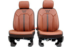 2015 - 2022 Ford F150 Super Duty Front Seats, King Ranch OEM Brown Leather