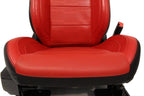 2015 - 2023 Ford Mustang Seats Set, GT Premium Coupe - Showstopper Red Leather