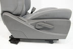 2014 - 2019 Sierra Chevy Silverado Front Seats, Gray Cloth Manual w/ Lumbar