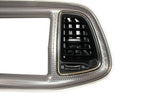 2015-2023 OEM Challenger SRT Hellcat Dash Console Trim Bezel Set - Dark Engine